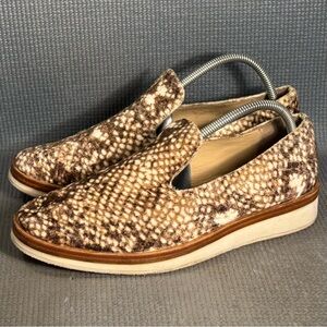 Free People Snake Eyes Velvet Textured Slip On‎ Loafers Women’s Size 10 US 41 EU